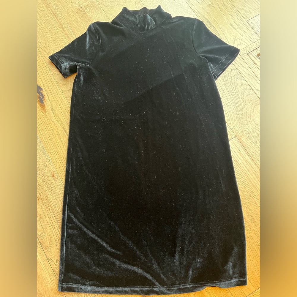 Madewell Velvet Mockneck Dress